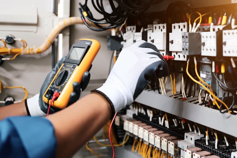 Instalación de cableado de cuadros