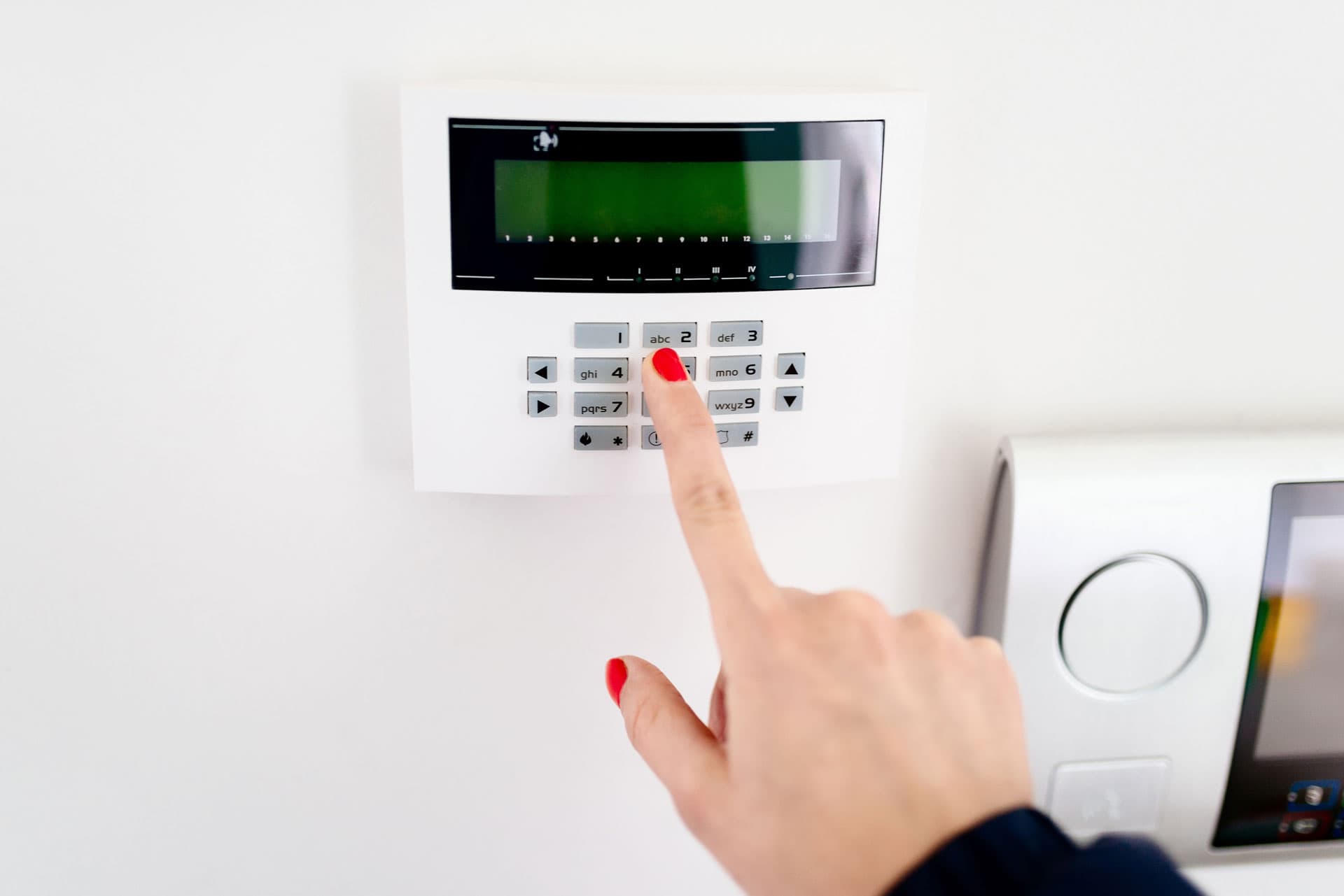 Instalación de alarmas de intrusión